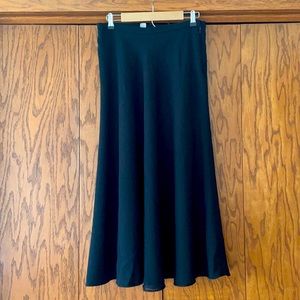 Well loved long black skirt.